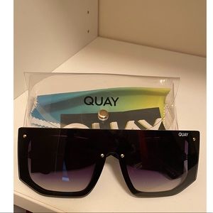Quay Australia Black Gradient Sunglasses -New